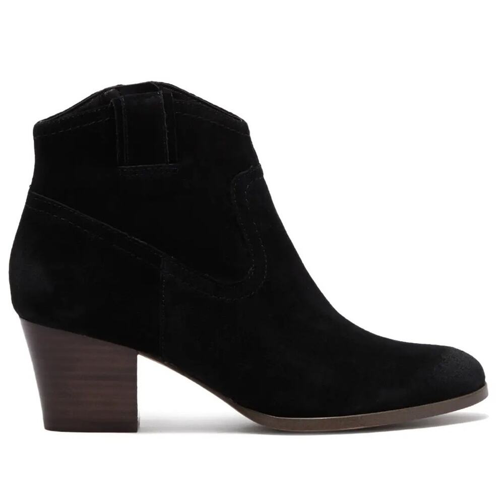 BOGO Zodiac Kela Black Suede Booties New $129